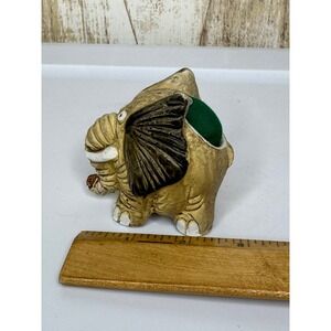 Vintage‎ Elephant Pincushion Holder Ceramic Sewing Kit Craft Decor